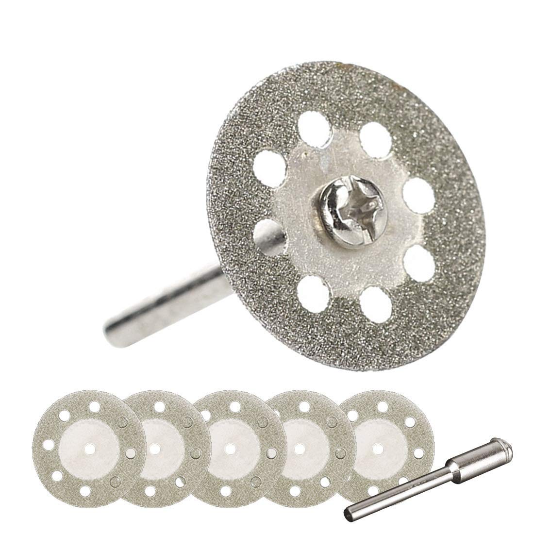 e-INFINITY 10pcs Diamond Cutting Disc Grinding Wheel Saw Cutting Abrasive Disc for Rotary Tools Accessories with Mandrel (B07W5JC623) Amazon Price History, Amazon Price Tracker