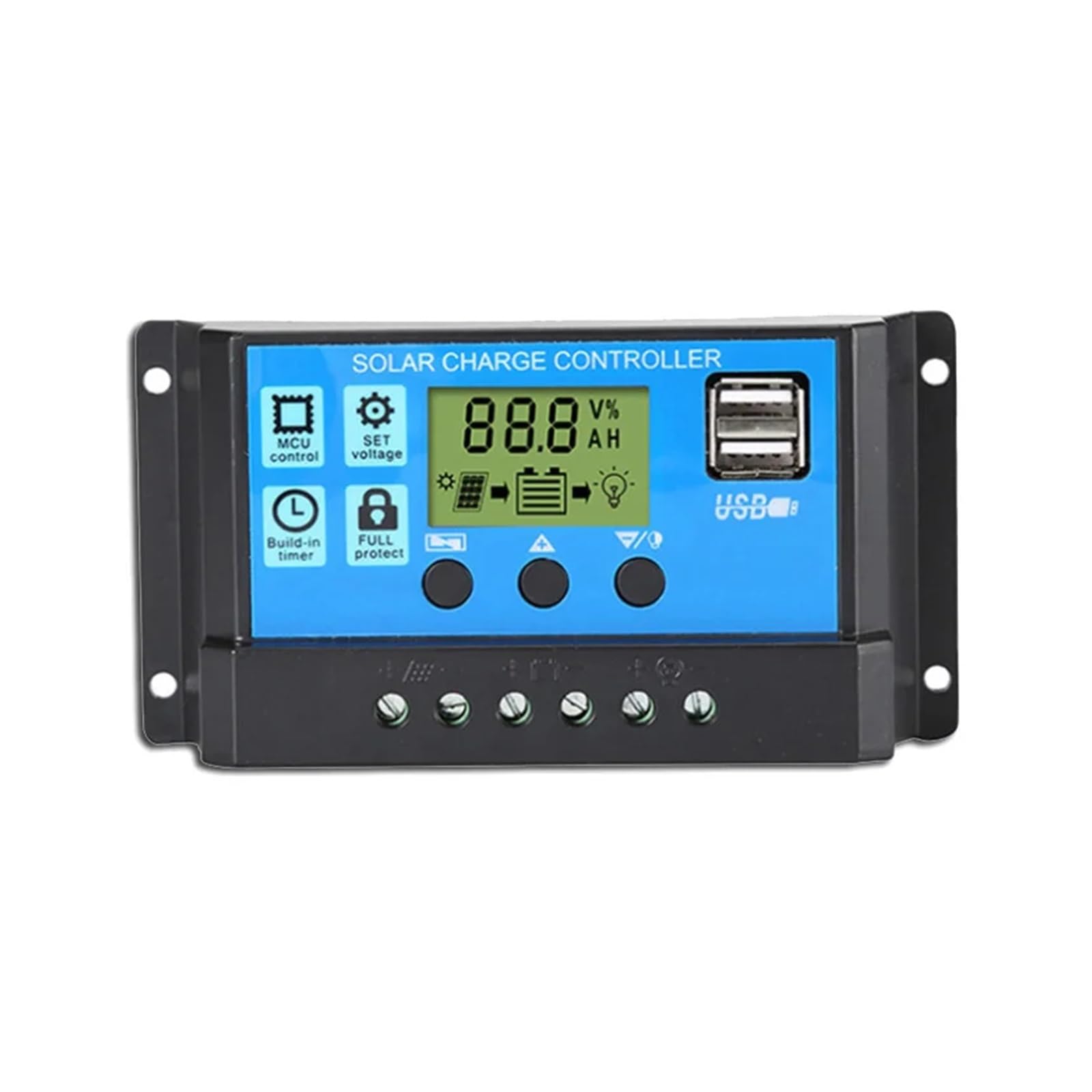 Regolatore di carica solare, Regolatore Di Carica Solare Automatico 12V/24V(20A)