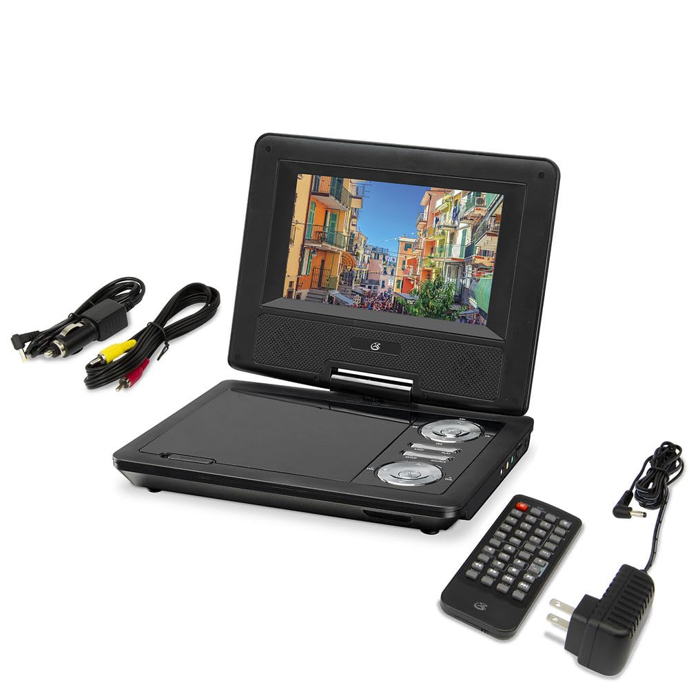 Amazon.com: GPX PD701B PD701B Standard Portable DVD Player