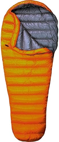 Western Mountaineering Saco de dormir Flylite 34F Degree Down naranja/gris corto