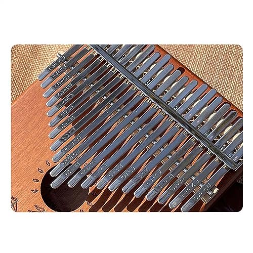 Profissional Kalimba 21 teclas Kalimba portátil polegar piano mogno madeira teclado instrumento musi