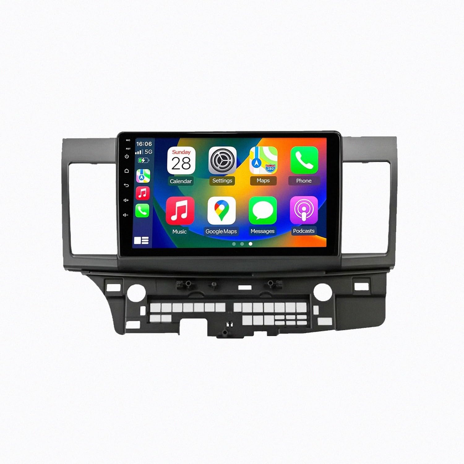 Nawigacja Z Ekranem Dotykowym dla Mitsubishi Lancer 10 2007-2013 Nawigacja Gps Dla Ciężarówek System Gps Hd, Wyszukiwanie Według Kodów Pocztowych, Alerty O, 4 Rdzeń 2G+32G
