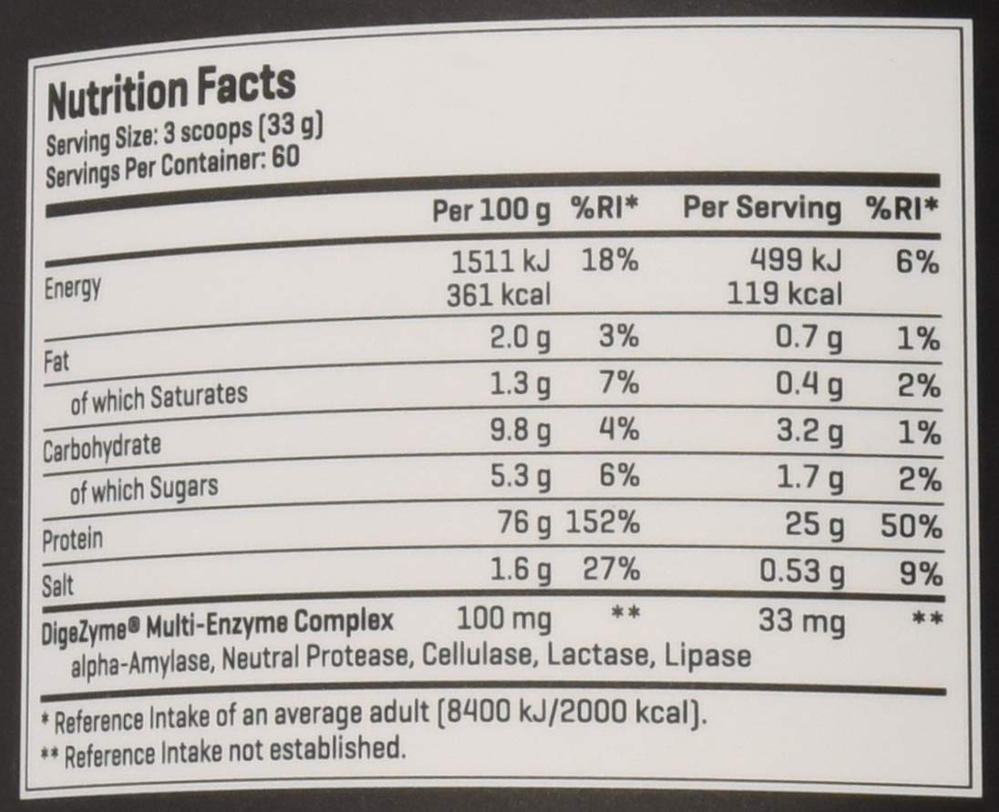 Prozis Xtreme Casein SS Integratore, 2000 g, Fragola