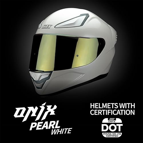 Miniatura 6 de HAX Onix - Cascos de moto de cara completa