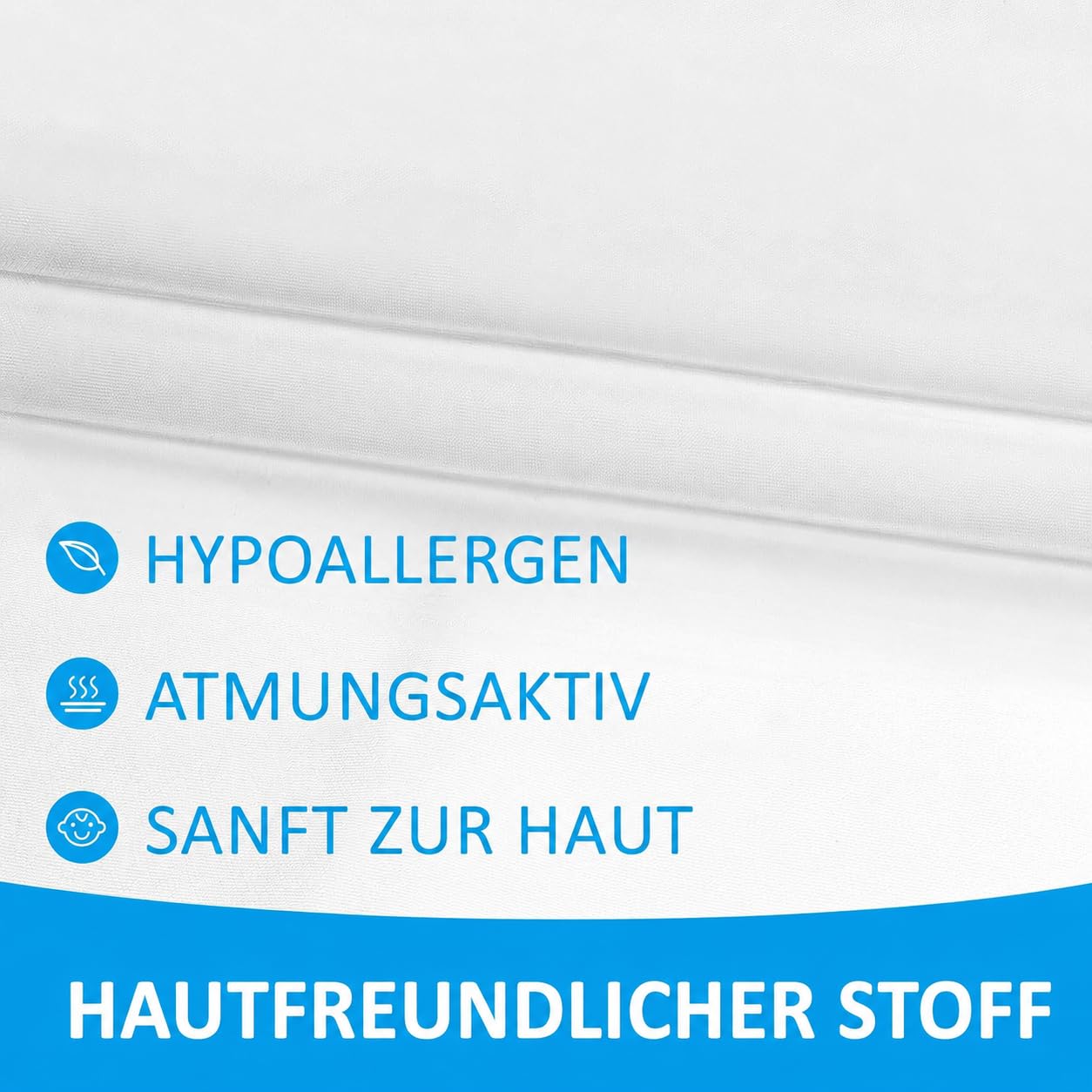 10er- Set Kinderbett Spannbettlaken für Kita, 130 x 60 cm Weiße Kinder Bettlaken, Mikrofaser Baby Bett Spannbetttucher für Kindergarten Krippenbett Kinderwagen Reisen, Standardgröße