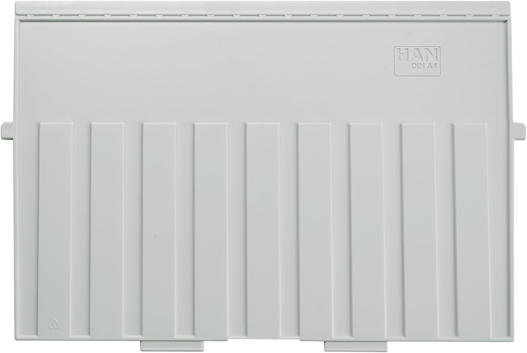 HAN Stützplatten DIN A8 Quer - 4 Stück Für Archivbox CROCO-DUO & Visitenkartenbox