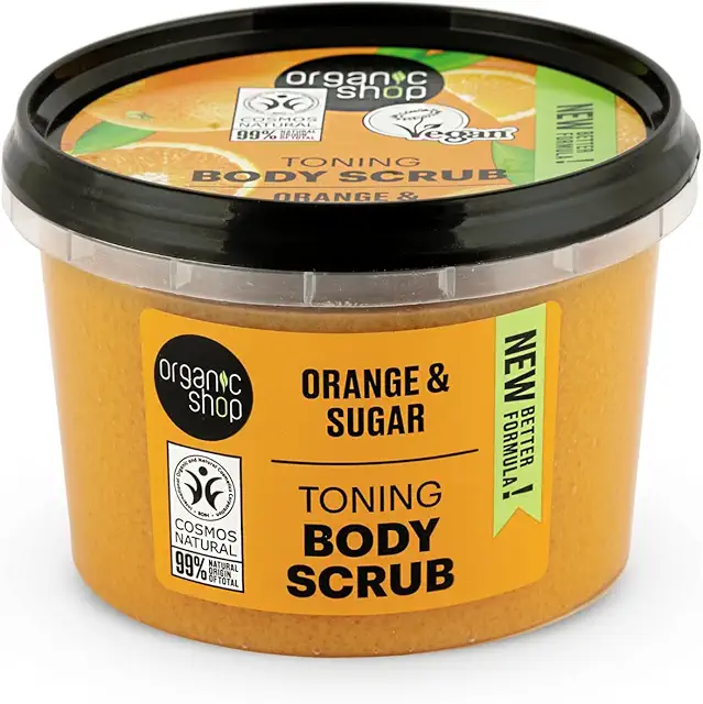 Natural Sicilian Orange & Sugar Body Scrub - Body Shop 250ml