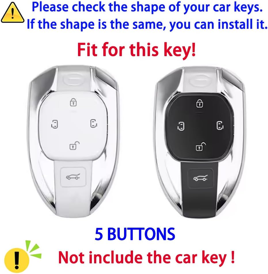 Diamond TPU Shell Key Cover Fit for Trumpchi GAC GS3 EMZOOM GS4 Max image 2