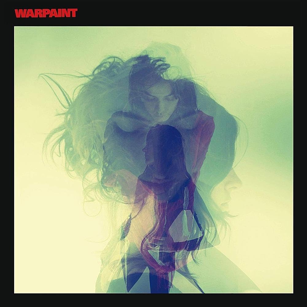 Warpaint Self Titled CD With Poster New Wave Indie Rough Trade