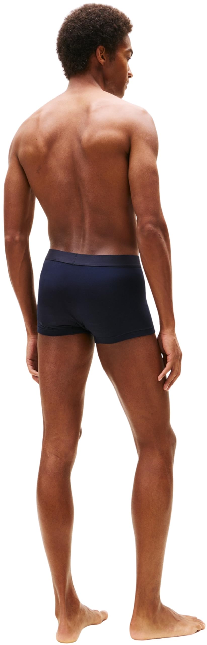 Tommy Hilfiger Boxers Longs Lot de 3 Homme avec Ceinture à Motif Logo