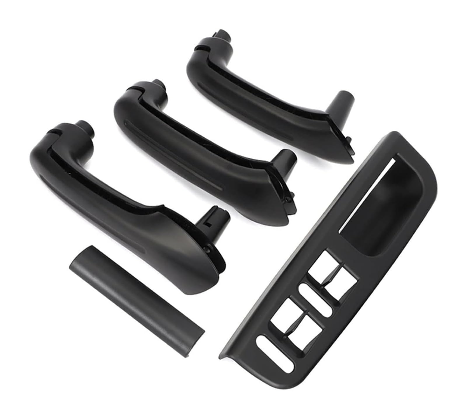 RORLL for VW for B&ORA for Golf 4 MK4 for 1999 2000 2001 2002 2003 2004 2005 2006 2007 LHD Car Interior Door Handle Armrest Car Interior Door Handle(4door 5pcs)