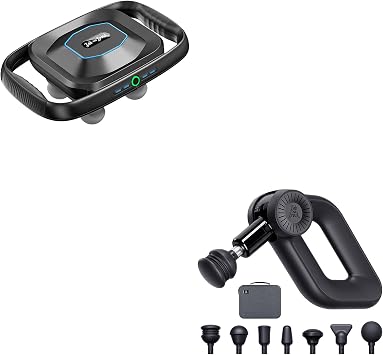 BOB AND BRAD D6 Pro Massage Gun and TheraPanel 4-Head Massage Gun