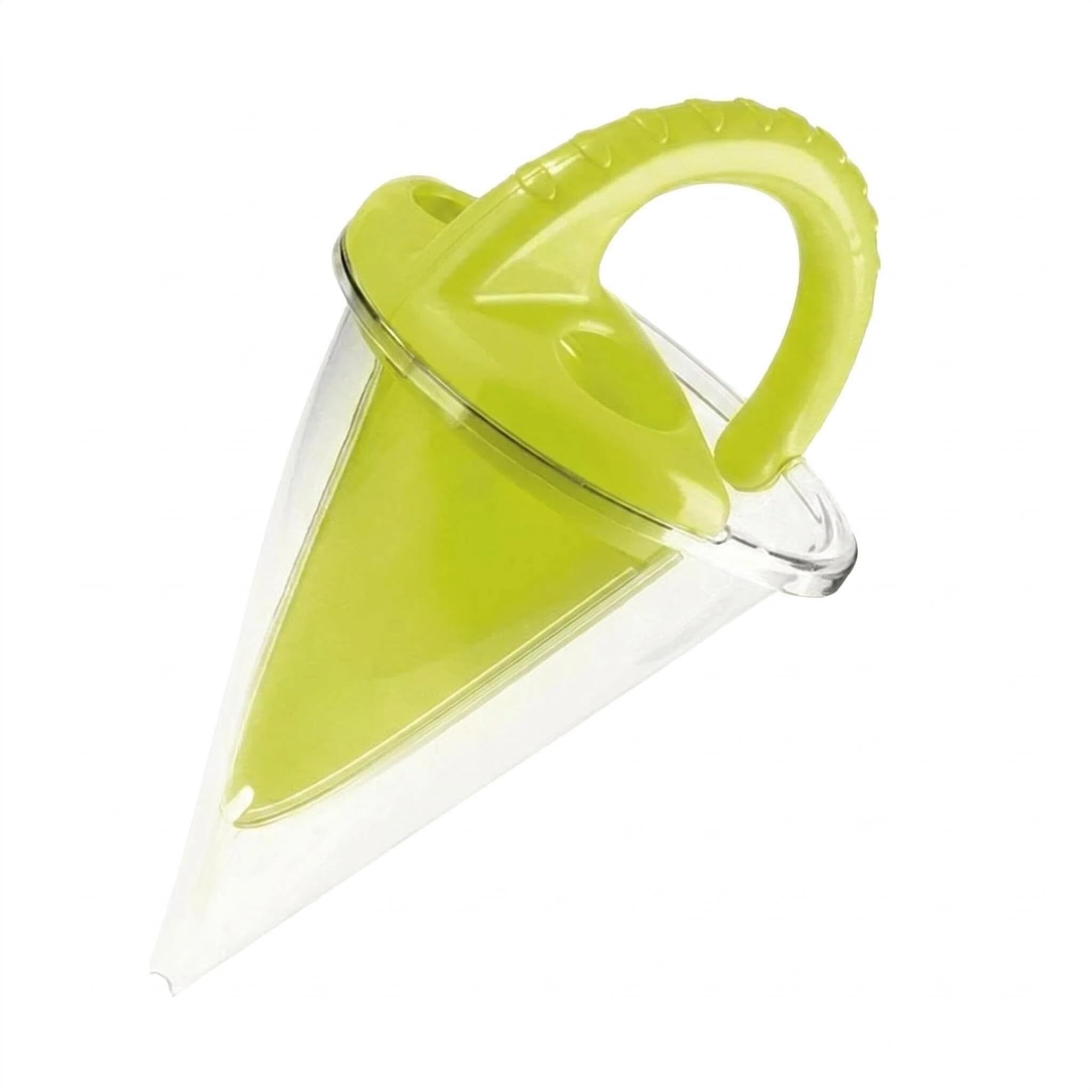 BRTNUP Spilling Funnel Beach Toy, Sand Funnel Beach Toy with Drippy Effect Spilling Funnels Sands Toys Sand & Water Mixing Spillings Funnels Toys Sands Castle Fun-nel Tool for Castle Building (Green)
