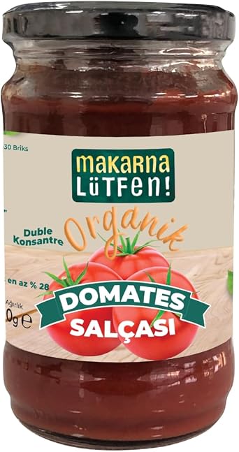 makarna lütfen! Organik Domates Salçası (310 g)