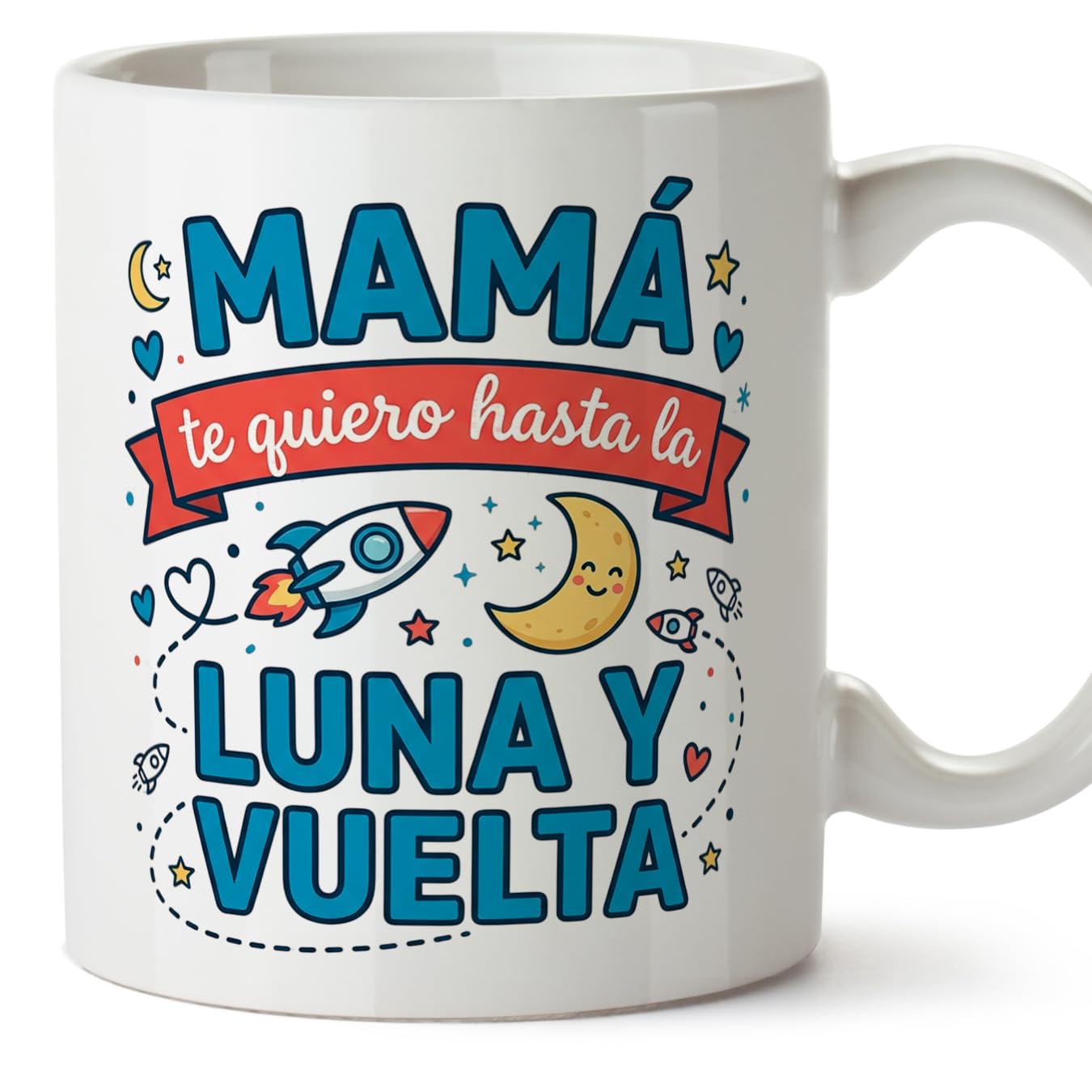 MUGFFINS Taza mamá con frase Para el mundo eres una madre pero para la familia eres el mundo en Español | regalo madre | 330 Ml 11 oz | Idea original para regalar | progenitores v1 — view 29