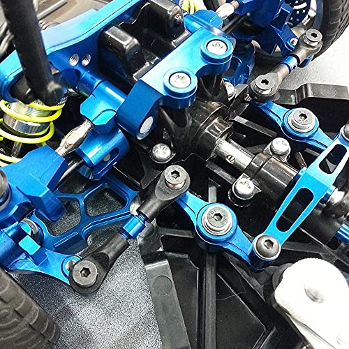 Veciado 3 Lenkstange Servostange für TT-02 TT-02T TT02 TT02T 1/10 RC Auto Upgrade Teile ZubehöR,Blau