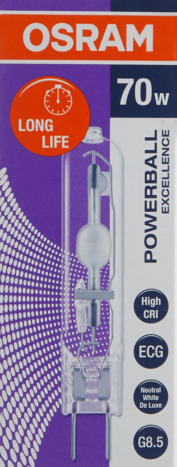 OSRAM Lamps Lampe à décharge haute pression HID MH en céramique - 70 W - Blanc froid - Taille unique