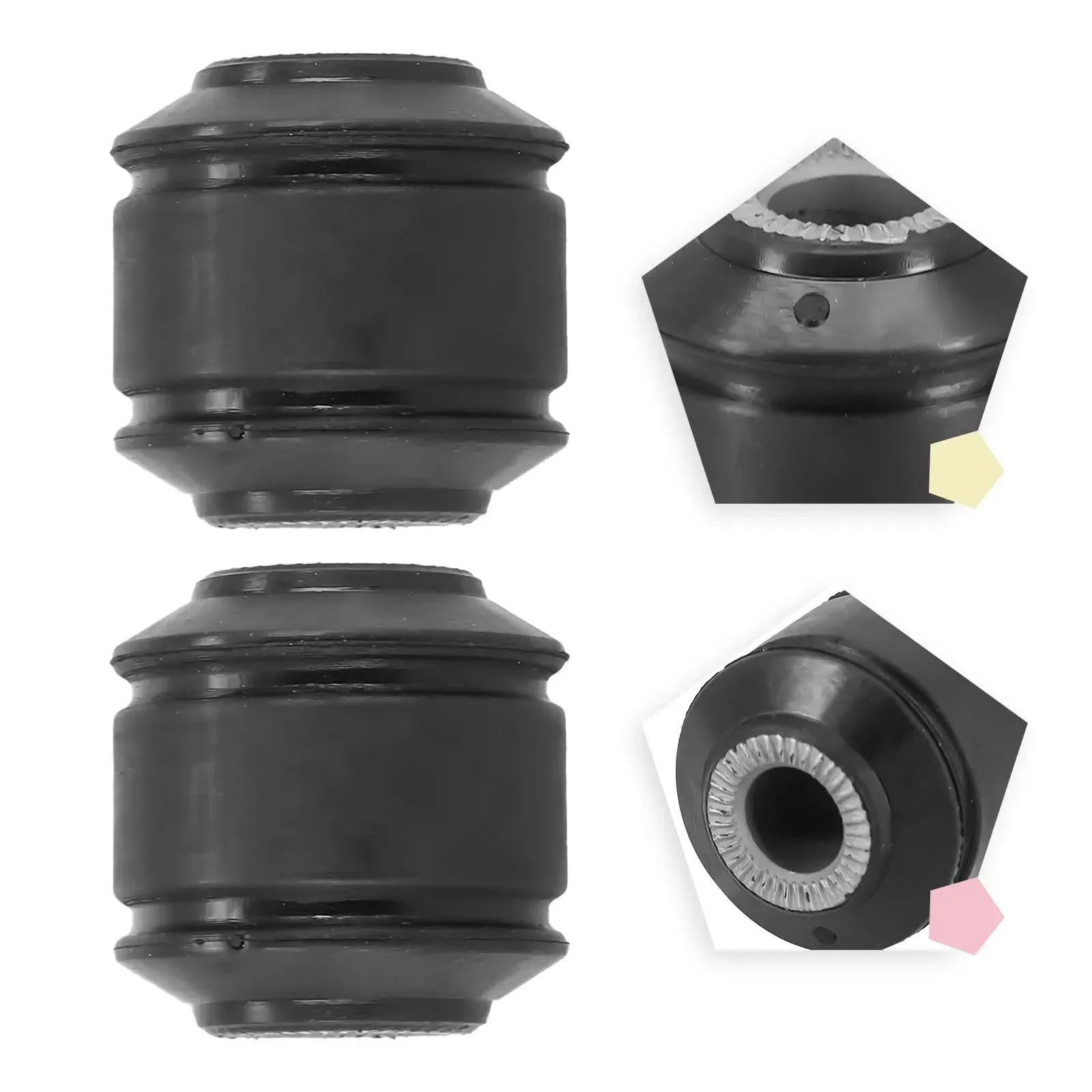 Tuleja Amortyzatora Samochodowego Pasuje do Nissan Navara D40-2.5TD/DCi Pick Up 05/2005-2015 dla Pathfinder R51-. 2szt. Przedni kombinezon amortyzatora samochodowego