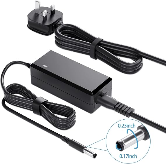 Power Cord for Samsung Monitor 15-32, Samsung SyncMaster S22C300H, P2770, SA350, C24F390FHN, S27D360H, S27B350H, S27E390H, UN22F5000AF Monitor TV Power Supply Solopen