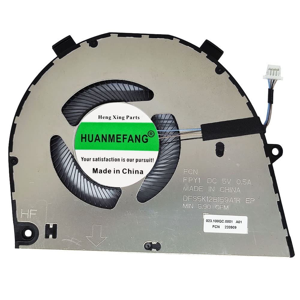 HUANMEFANG Replacement New CPU Cooling Fan for DELL Vostro 16-5620 5625 INSPIRON 5620 5625 16-7620 2-in-1 Series 0T8R2T Fan (Note: It is not