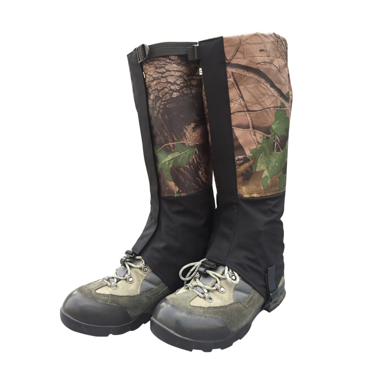 POPETPOP 2 Paires Guêtres Imperméables Legging De Neige Guêtres d'hiver Supports De Sangle De Canne à Pêche Couverture De Chaussures Jambières La Neige Couvre-Chaussures Camouflage