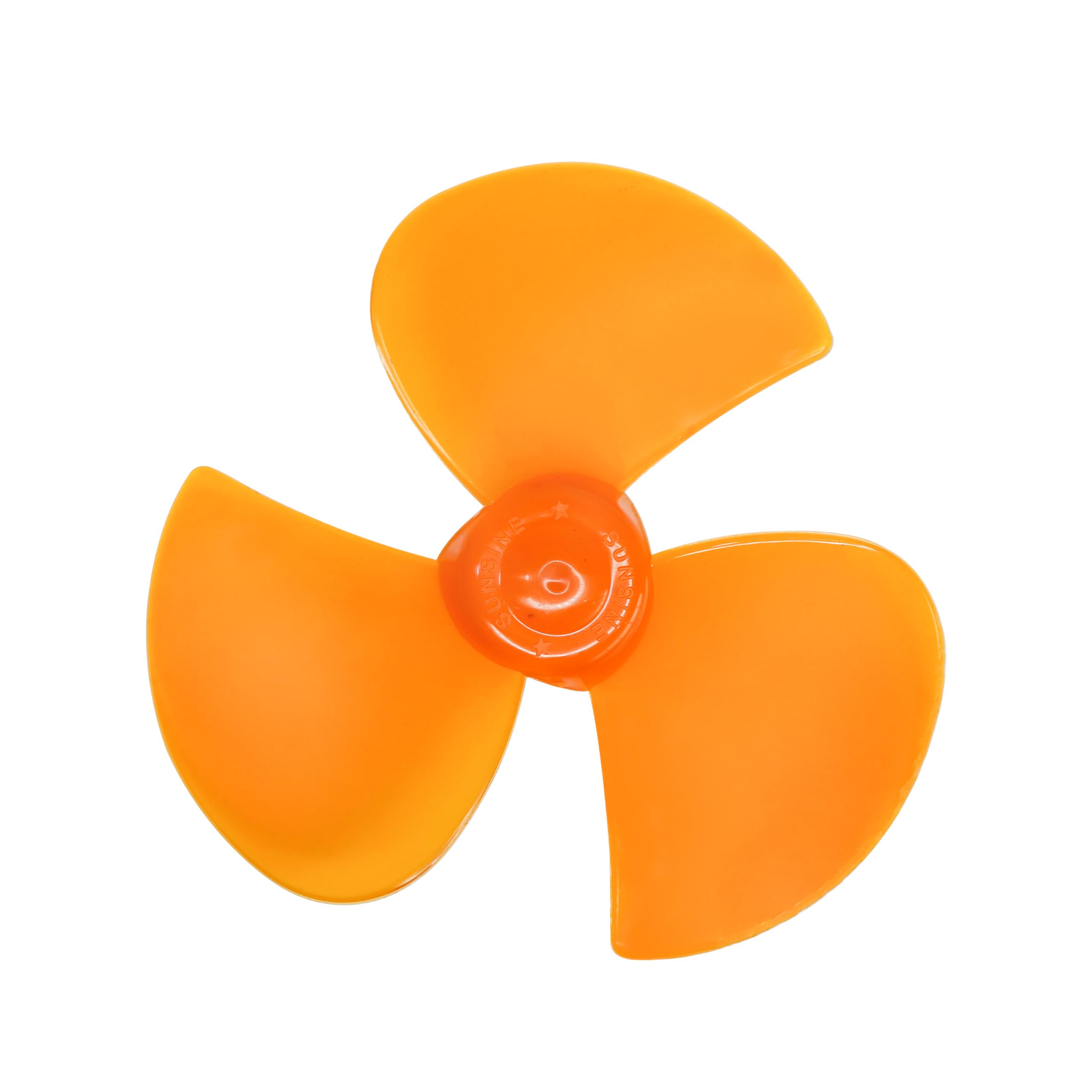 Electronic Spices 75mm Diameter 3 Blade Nylon Glass Fiber Build Fan Propeller for CCW DC Motors Pack of 5-image-3