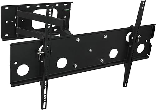 Mount-It! Soporte de pared articulado para TV de perfil bajo, diseño de movimiento completo para pantallas LCD LED 4K de 32 a 60 pulgadas, capacidad