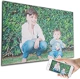 OOPS ORIGINALOOPS Cuadro personalizado con tu foto. Montado y listo para colgar. Tamaños desde 20x20 hasta 130x90. Hecho en España