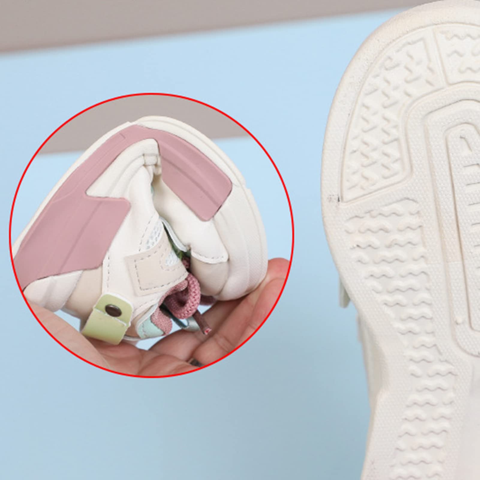 Dziecięce Buty Sportowe, Dziecięce Trampki Dziecięce Buty do Biegania Lekkie, Oddychające Sportowe Trampki Zapięcia na Rzep Obuwie Codzienne dla Dzieci Chłopcy Dziewczęta