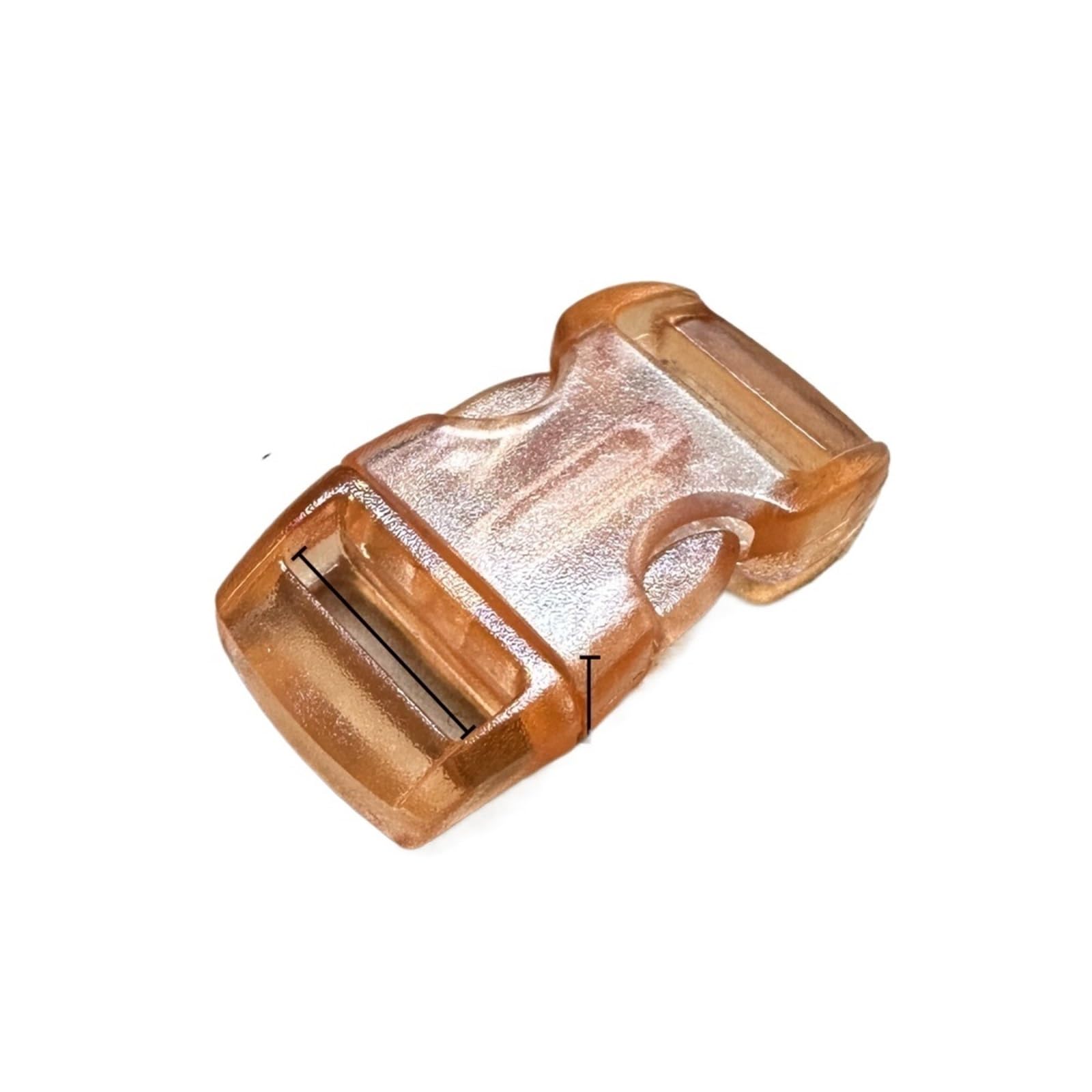 Schnallen und Clips für Rucksäcke 11–110 Stück 10 mm transparente bunte Mini-Plasitc-Seitenverschlussschnallen for Armband-Bastel-Katzenhalsbandverschlüsse