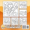 Wild West Cuties: Frontier Life Coloring Book for Adults and Teens Featuring Super Cute Animal Characters in Rodeo Adventures for Relaxation #1