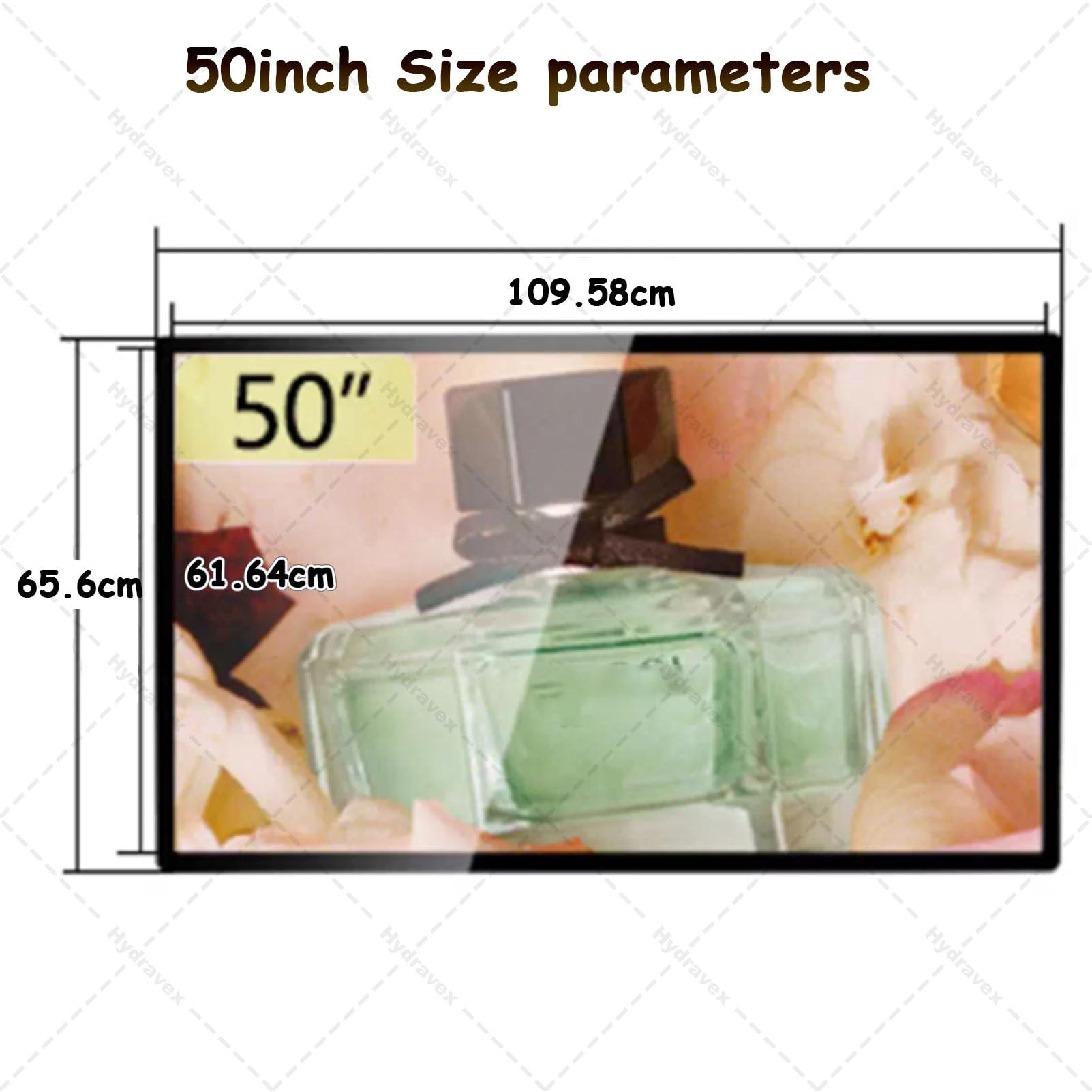 Digital Signage Display, kommerzieller Media-Player, intelligenter Split-Bildschirm, Hoch- und Querformat, 47,7 cm bis 124,5 cm Optionen