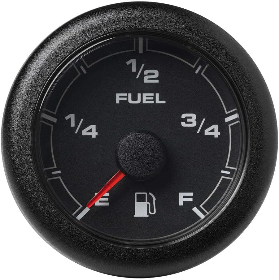 VDO Marine 2-1/6" (52mm) OceanLink Fuel Level Gauge - Black D. [A2C1065930001]