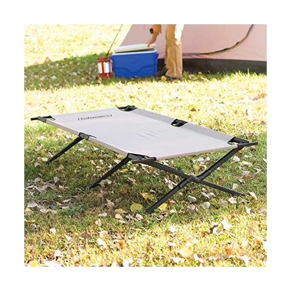 Coleman Trailhead II Camping Cot, EasytoAssemble Folding Cot Supports