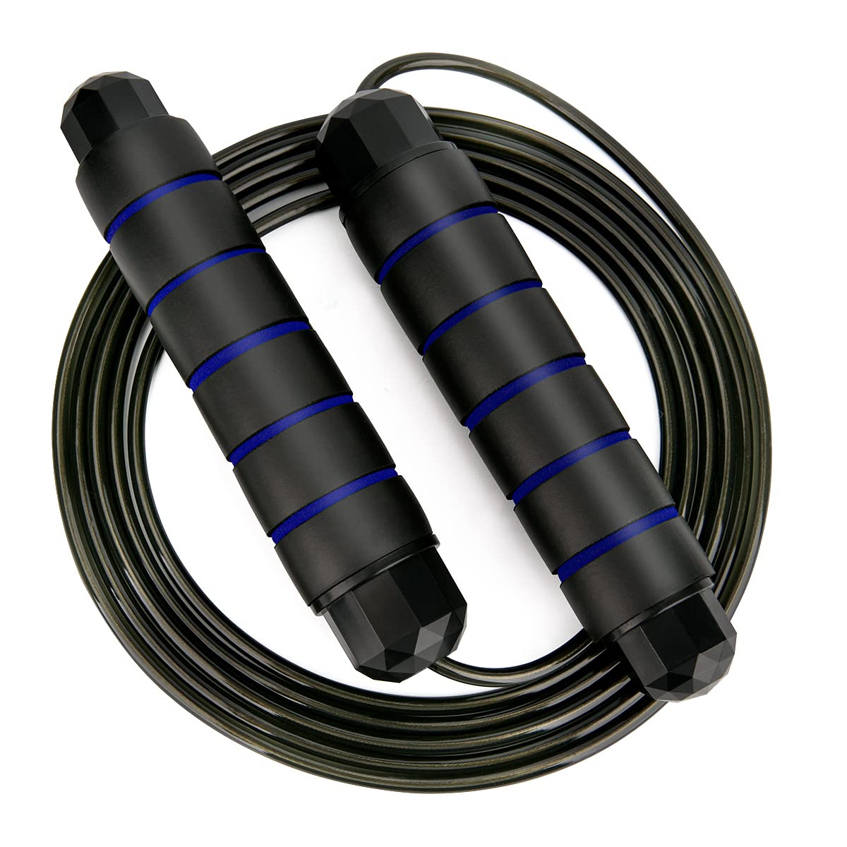 滑り止めハンドル付き縄跳び トレーニング用 なわとび フィットネス 長さ調整可 Amazon | 縄跳び トレーニング用 なわとび フィットネス ジャンプ