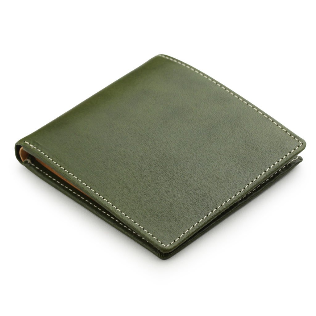 アビエス 日本製 栃木レザー 牛革 長財布 グリーン | [アビエス] 日本製 栃木レザー 牛革 長財布 グリーン | 財布