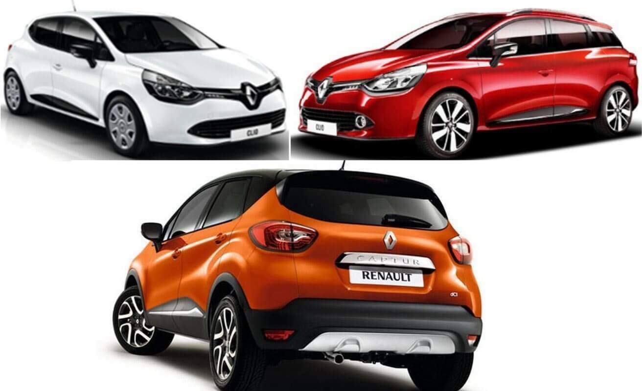 Set tappetini su misura moquette RENAULT Clio IV 2012-2019