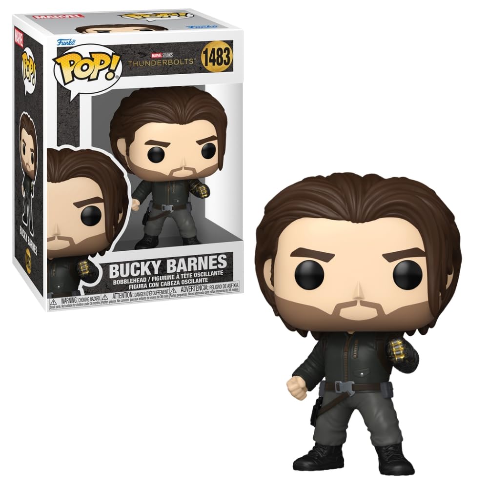 Boneco, Candide, Funko POP! Bucky Barnes, Marvel Thunderbolts - 10 cm