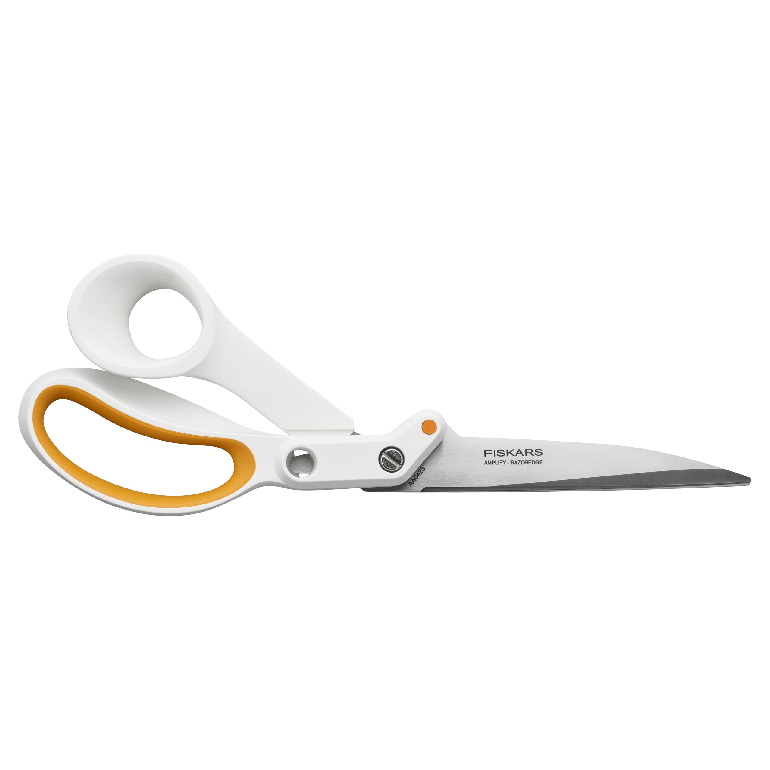 Fiskars Amplify RazorEdge 20,3 cm strapazierfähige Stoffschere mit ergonomischem SoftGrip-Griff, Klingen aus hochwertigem Edelstahl