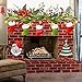 JOYIN Brick Wall Backdrop 4FT by 30FT Birthday Party Accessory Christmas Wall Decorations