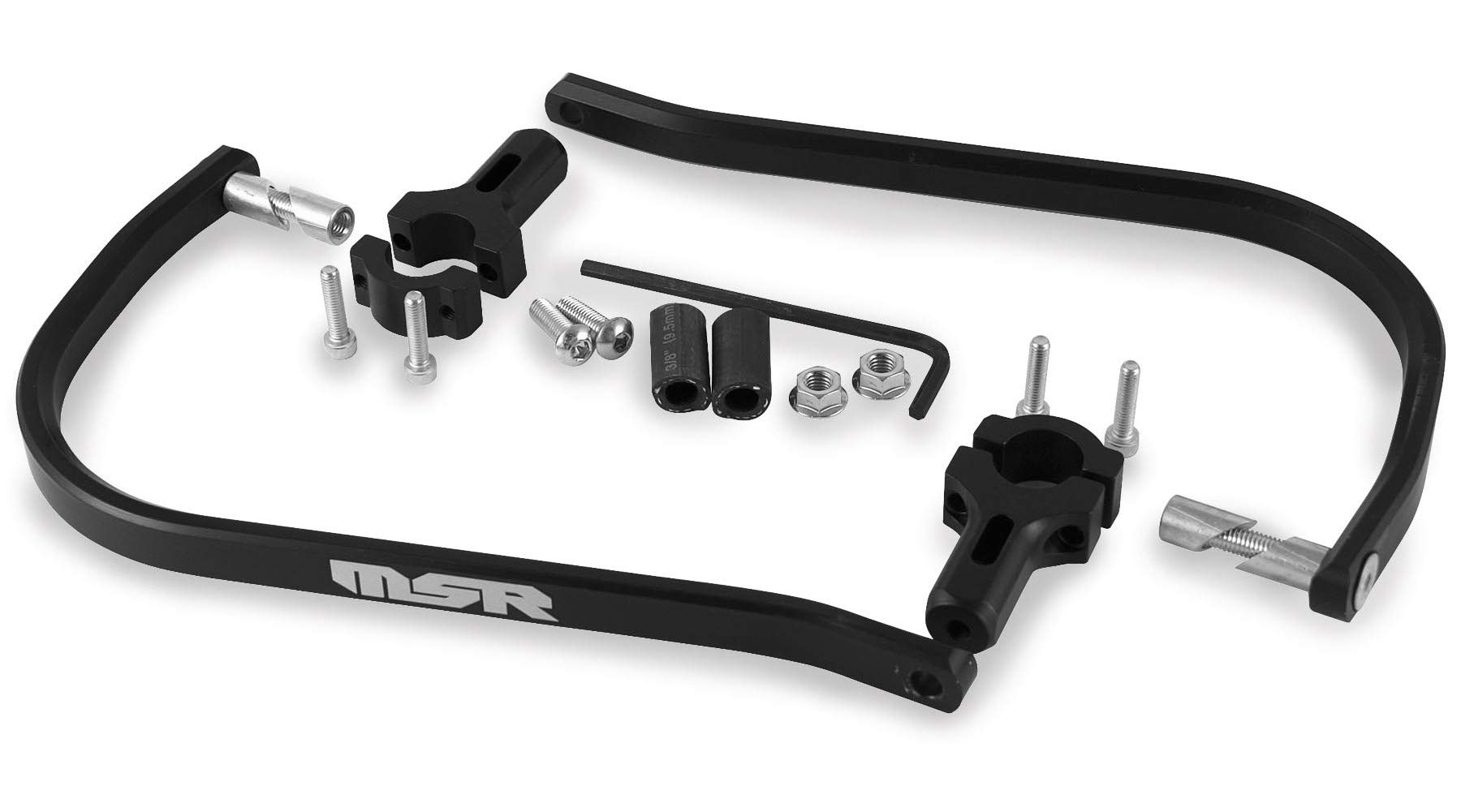 MSR Hard Parts DFLCTR BAR END KIT MSR Hand Deflectors D-Flectors Aluminum HandguardsOEM# TAPERLOCKKIT - 340355