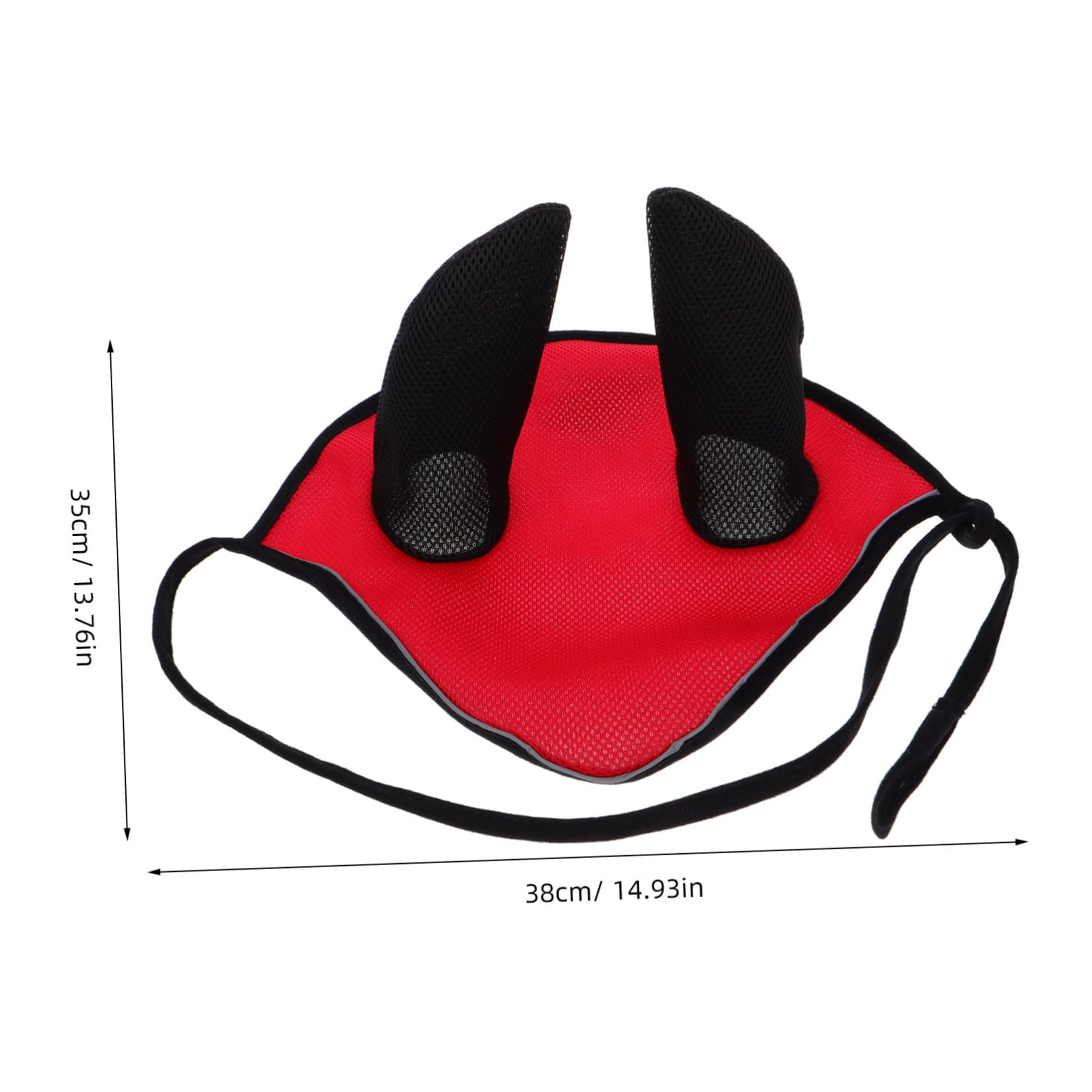 BESPORTBLE Long-Lasting Horse Ear Cover Mesh Fabric Warm Ear Breathable Fly Mask for Horses