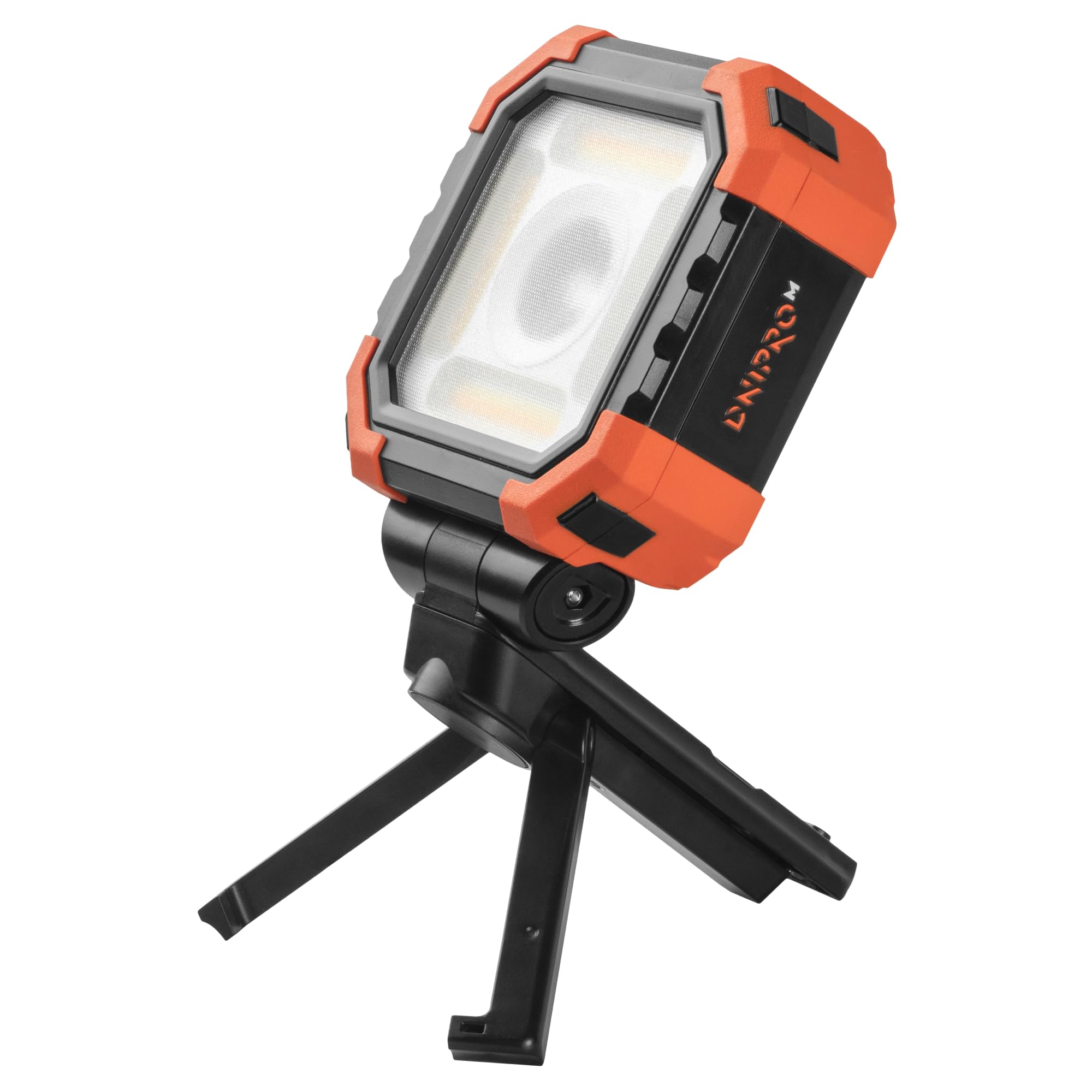 Linterna LED Recargable 3,6V 1000 Lúmenes – PowerBank Integrado, Batería 3600mAh USB-C, 6 Modos COB+LED, Gancho, Trípode, Base Magnética, IP54/IK07 – Camping y Obra – CFL-36M ULTRA