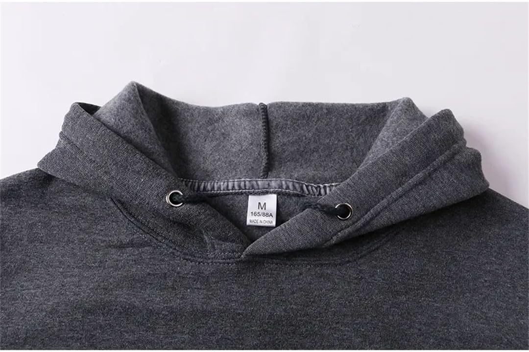 Hgvcfcv Felpa con cappuccio casual da uomo e donna, abbigliamento sportivo, tinta unita, pullover + pantaloni, tuta alla moda autunno inverno