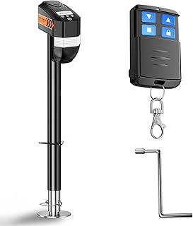 SEALIGHT 5000lb Electric Trailer Jack with Remote Control,Range up to 30 Meters, 9.84