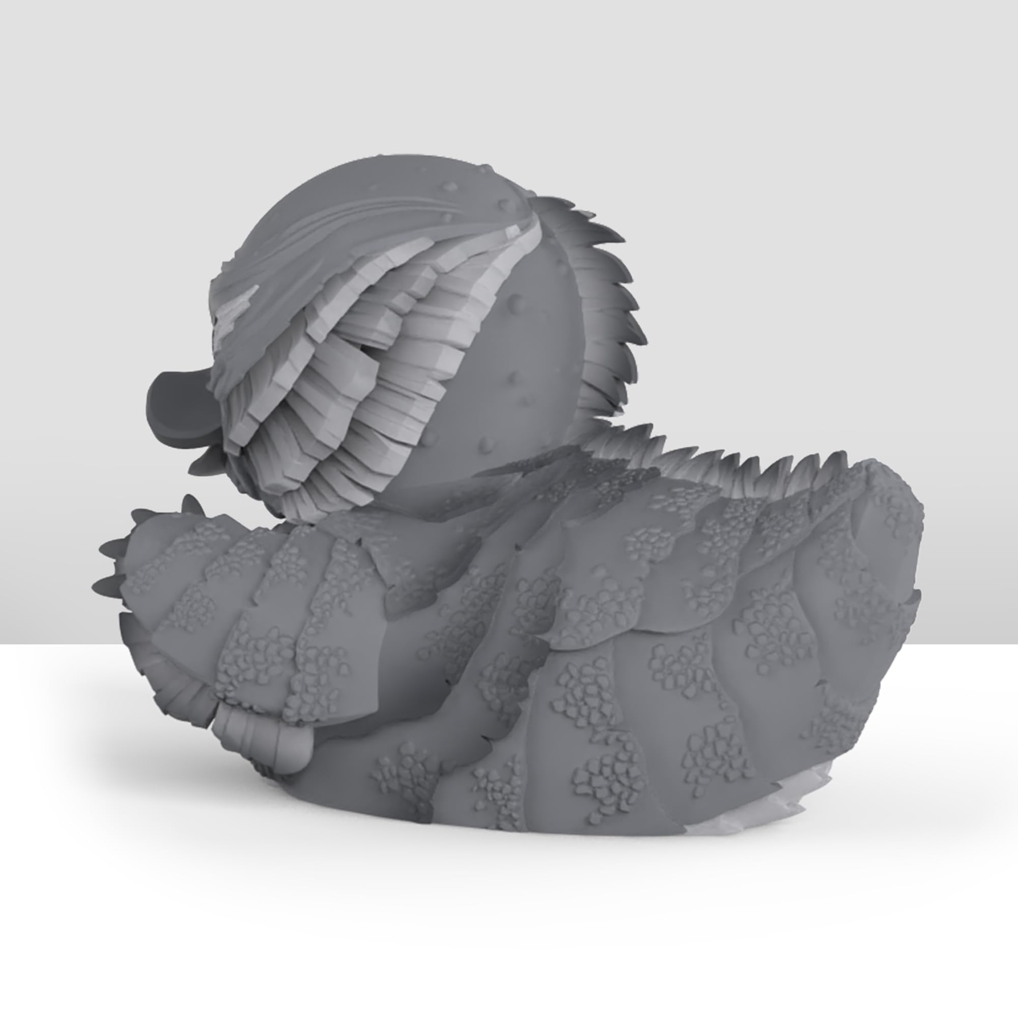 TUBBZ First Edition: Horror - Universal Monsters Creature of the Black Lagoon Black and White Cosplaying Rubber Duck Vinyl Figure - Image 3