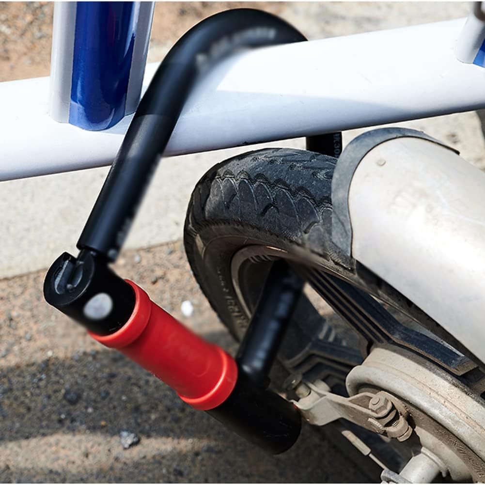 Heavy Locks U Lock,Heavy Duty High Security for Electric Bikes, Motorcycles, Road Bikes, Mountain Bikes,gate Fences U-Locks for Bicycles