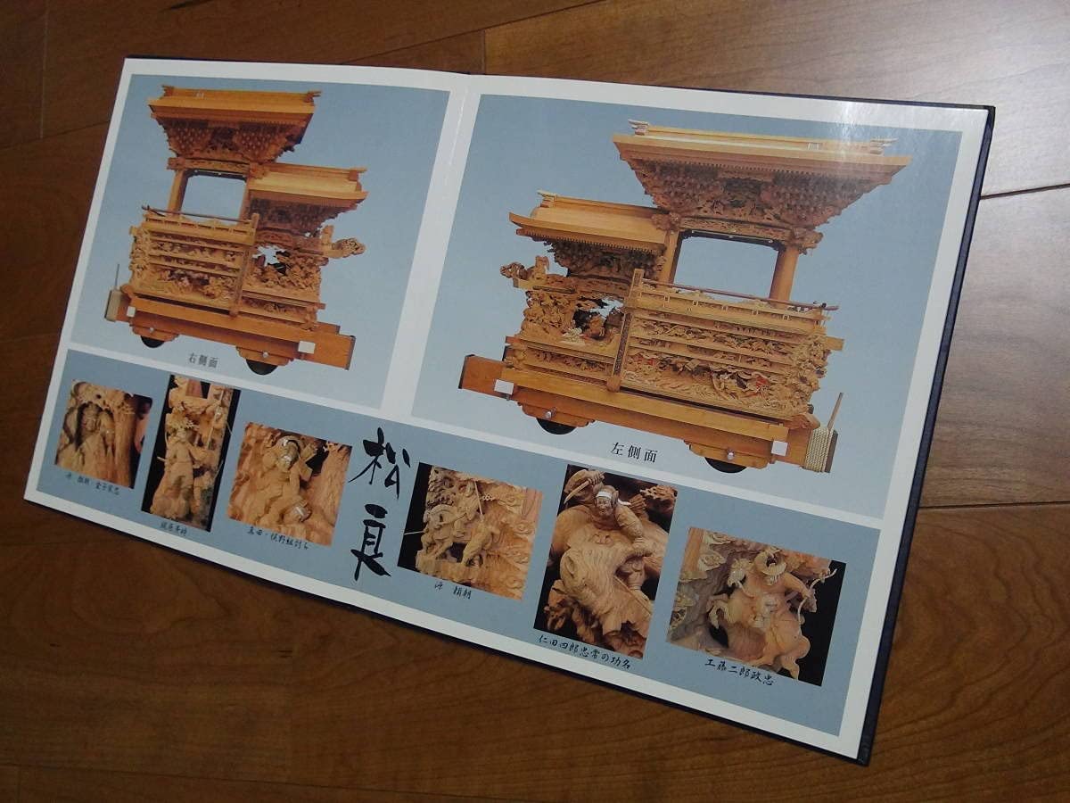 堺市 鳳 だんじり だんぢり 地車 記念誌 北王子地車新調記念誌 植山工務店 堺市 鳳 だんじり だんぢり 地車 記念誌 北王子地車新調