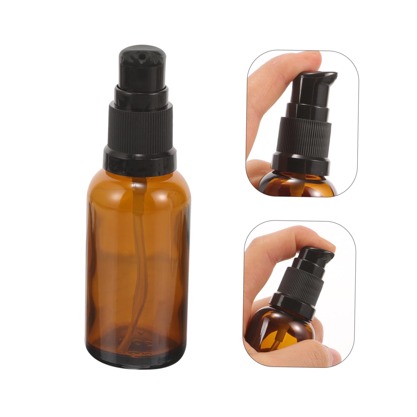 SHERCHPRY 3 Set Bottiglie Viaggio Con Pompa Contenitori Per Cosmetici E Profumi Dispenser Bottiglie Ricaricabili E Pratiche Per Viaggi 6 Pezzi*3