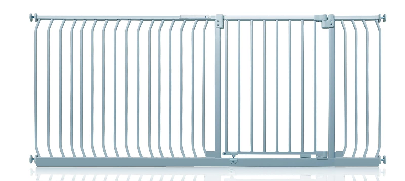 Safetots Elite Pressure Narrow Safety Gate, 65.5cm - 74.5cm, Matt White, Narrow Pressure Fit Stair Gate, Baby Gate for Doors Hallways and Spaces, Safety Barrier, Easy Installation — view 75